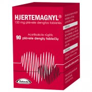 Vaistas trombams mažinti Hjertemagnyl 150 mg tabletės, trombams mažinti, N90 | Mano Vaistinė Vaistas trombams mažinti Hjertemagnyl 150 mg tabletės, trombams mažinti, N90 | Mano Vaistinė