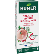 Preparatas nosies gleivinei, nosies tirpalas HUMER, Sinusitui, nosies purškalas, 15 ml | Mano Vaistinė