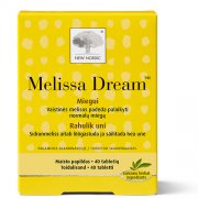 Maisto papildas nervų sistemai Nervų sistemai NEW NORDIC MELISSA DREAM, 40 tab. | Mano Vaistinė Maisto papildas nervų sistemai Nervų sistemai NEW NORDIC MELISSA DREAM, 40 tab. | Mano Vaistinė