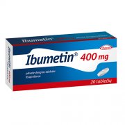 Skausmą, karščiavimą mažinantis vaistas Ibumetin 400 mg tabletės, N20 | Mano Vaistinė Skausmą, karščiavimą mažinantis vaistas Ibumetin 400 mg tabletės, N20 | Mano Vaistinė