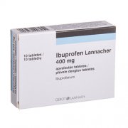 Trumpalaikiam silpnam ar vidutiniam skausmui (mėnesinių, galvos, dantų, raumenų, sąnarių ir pan.) Skausmui malšinti IBUPROFEN LANNACHER 400 mg, 10 plėvele dengtų tablečių | Mano Vaistinė Trumpalaikiam silpnam ar vidutiniam skausmui (mėnesinių, galvos, dantų, raumenų, sąnarių ir pan.) Skausmui malšinti IBUPROFEN LANNACHER 400 mg, 10 plėvele dengtų tablečių | Mano Vaistinė