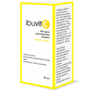 Vitaminas C IBUVIT 100mg/ml, 30ml | Mano Vaistinė