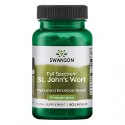 Maisto papildas nervų sistemai Jonažolė SWANSON 375 mg, 60 kapsulių | Mano Vaistinė Maisto papildas nervų sistemai Jonažolė SWANSON 375 mg, 60 kapsulių | Mano Vaistinė