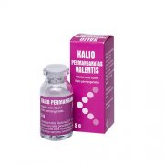 Antimikrobinis, dezinfekuojantis vaistas Kalio permanganatas Valentis, milteliai odos tirpalui, 5 g | Mano Vaistinė Antimikrobinis, dezinfekuojantis vaistas Kalio permanganatas Valentis, milteliai odos tirpalui, 5 g | Mano Vaistinė