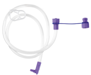 Tik enteriniam vartojimui. Netinka naudoti į veną Kampinis gastrostominio maitinimo vamzdelio (sagutės) prailginimo rinkinys COMPAT BUDDY, 30cm, 1 vnt. | Mano Vaistinė