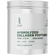 Grožiui ir sąnariams Hidrolizuoti kolageno peptidai (jūriniai) L CELL, 300 g | Mano Vaistinė