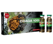 Itin stiprios koncentracijos Koncentruotas juodgrybio ekstraktas HERBIN CHAGA 1000, 10ml, 10 vnt. | Mano Vaistinė