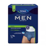 Sauskelnės-kelnaitės vyrams Tena Men Pants Plus L, N10 | Mano Vaistinė Sauskelnės-kelnaitės vyrams Tena Men Pants Plus L, N10 | Mano Vaistinė