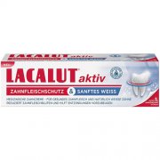 Burnos higienos priemonė Dantenų apsauga ir švelnus dantų balinimas, dantų pasta LACALUT AKTIV, 75 ml | Mano Vaistinė Burnos higienos priemonė Dantenų apsauga ir švelnus dantų balinimas, dantų pasta LACALUT AKTIV, 75 ml | Mano Vaistinė