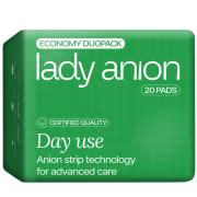 Dieniniai higieniniai paketai Dieniniai paketai su anijonų juostele LADY ANION, 240 mm, 20 vnt. | Mano Vaistinė