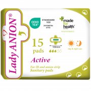 Higieniniai įklotai Ploni paketai LADY ANION ACTIVE, 15 vnt. | Mano Vaistinė Higieniniai įklotai Ploni paketai LADY ANION ACTIVE, 15 vnt. | Mano Vaistinė
