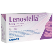 Skubios pagalbos kontraceptikas Lenostella 1,5mg tab., 1 vnt | Mano Vaistinė