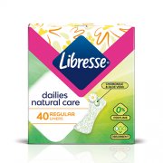 Kasdieniai higieniniai įklotai Įklotai „LIBRESSE Dailies Natural Care Regular“, 40 vnt. | Mano Vaistinė Kasdieniai higieniniai įklotai Įklotai „LIBRESSE Dailies Natural Care Regular“, 40 vnt. | Mano Vaistinė