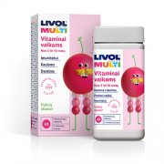 21 vitamino ir mineralo derinys Vaikams LIVOL MULTI TOTAL,vyšnių skonio, 60 kramtomųjų tab. | Mano Vaistinė 21 vitamino ir mineralo derinys Vaikams LIVOL MULTI TOTAL,vyšnių skonio, 60 kramtomųjų tab. | Mano Vaistinė
