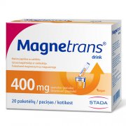 Gaivaus apelsinų ir greipfrutų skonio. Be cukraus. Geriamasis magnis MAGNETRANS 400 mg, 20 paketėlių | Mano Vaistinė Gaivaus apelsinų ir greipfrutų skonio. Be cukraus. Geriamasis magnis MAGNETRANS 400 mg, 20 paketėlių | Mano Vaistinė