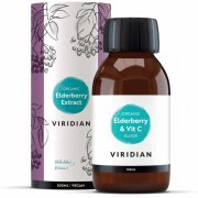 Imunitetui VIRIDIAN ORGANIC ELDERBERRY & VIT C, 100 ml | Mano Vaistinė Imunitetui VIRIDIAN ORGANIC ELDERBERRY & VIT C, 100 ml | Mano Vaistinė