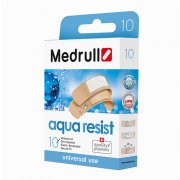 Pleistrai žaizdoms Vandeniui atsparūs pleistrai MEDRULL AQUA RESIST, 10 vnt. | Mano Vaistinė Pleistrai žaizdoms Vandeniui atsparūs pleistrai MEDRULL AQUA RESIST, 10 vnt. | Mano Vaistinė