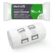 Tvarstis elastinis kompresinis MEDRULL 10 cm x 4,0 m | Mano Vaistinė Tvarstis elastinis kompresinis MEDRULL 10 cm x 4,0 m | Mano Vaistinė