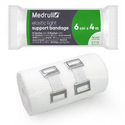 Tvarstis elastinis kompresinis MEDRULL 6 cm x 4,0 m  | Mano Vaistinė Tvarstis elastinis kompresinis MEDRULL 6 cm x 4,0 m  | Mano Vaistinė