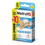 Pleistrų rinkinys MEDRULL AQUA RESIST 20 vnt. + 10 vnt.  | Mano Vaistinė Pleistrų rinkinys MEDRULL AQUA RESIST 20 vnt. + 10 vnt.  | Mano Vaistinė