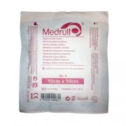 Tvarstis, marlė Medrull servetėlės, marlinės, sterilios, 10 x 10 cm, N5 | Mano Vaistinė Tvarstis, marlė Medrull servetėlės, marlinės, sterilios, 10 x 10 cm, N5 | Mano Vaistinė