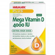 Didelė dozė vitamino D vienoje kapsulėje Vitaminas D WALMARK MEGA VITAMIN D3 FORTE 4000 IU, 90 kaps.  | Mano Vaistinė Didelė dozė vitamino D vienoje kapsulėje Vitaminas D WALMARK MEGA VITAMIN D3 FORTE 4000 IU, 90 kaps.  | Mano Vaistinė
