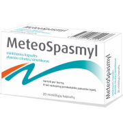 Virškinamojo trakto spazmams ir pilvo pūtimui METEOSPASMYL 60mg/300mg 20 kaps. | Mano Vaistinė