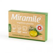 Pastilės gerklei, kvėpavimo takams, imunitetui Miramile su islandine kerpena ir eukaliptu, pastilės N12 | Mano Vaistinė Pastilės gerklei, kvėpavimo takams, imunitetui Miramile su islandine kerpena ir eukaliptu, pastilės N12 | Mano Vaistinė