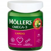 Su sėjamojo lino sėmenų aliejumi Žuvų taukai širdžiai MOLLER'S OMEGA-3 CARDIO, 60 kaps. | Mano Vaistinė Su sėjamojo lino sėmenų aliejumi Žuvų taukai širdžiai MOLLER'S OMEGA-3 CARDIO, 60 kaps. | Mano Vaistinė