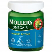 Su magniu Žuvų taukai MOLLER'S OMEGA-3 MAGNE ACTIVE, 90 kaps. | Mano Vaistinė Su magniu Žuvų taukai MOLLER'S OMEGA-3 MAGNE ACTIVE, 90 kaps. | Mano Vaistinė