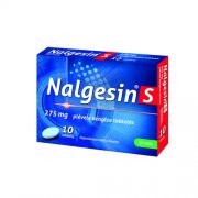 Skausmą, karščiavimą mažinantis vaistas Nalgesin S 275 mg tabletės, N10 | Mano Vaistinė Skausmą, karščiavimą mažinantis vaistas Nalgesin S 275 mg tabletės, N10 | Mano Vaistinė