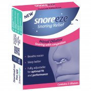 Pagalba užsikimšusiai nosiai Nosies plėtiklis nuo knarkimo SNOREEZE, 2 vnt. | Mano Vaistinė Pagalba užsikimšusiai nosiai Nosies plėtiklis nuo knarkimo SNOREEZE, 2 vnt. | Mano Vaistinė