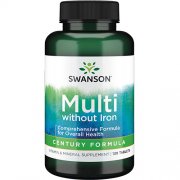 Multivitaminų ir mineralų kompleksas (be geležies) SWANSON, 130 kaps. | Mano Vaistinė Multivitaminų ir mineralų kompleksas (be geležies) SWANSON, 130 kaps. | Mano Vaistinė