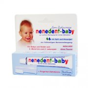 Toothpaste for children Nenedent-Baby First Toothpaste, 20 ml | Mano Vaistinė Toothpaste for children Nenedent-Baby First Toothpaste, 20 ml | Mano Vaistinė