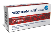 Skausmą mažinantis vaistas Neocitramonas, tabletės nuo skausmo, N20 | Mano Vaistinė Skausmą mažinantis vaistas Neocitramonas, tabletės nuo skausmo, N20 | Mano Vaistinė