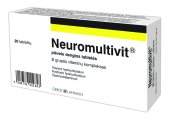 Nervų sistemai NEUROMULTIVIT, 20 tab. | Mano Vaistinė
