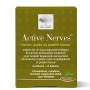 Psichologinei funkcijai palaikyti Nervų sistemai NEW NORDIC ACTIVE NERVES, 60 tab. | Mano Vaistinė Psichologinei funkcijai palaikyti Nervų sistemai NEW NORDIC ACTIVE NERVES, 60 tab. | Mano Vaistinė