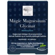 Magnio glicinatas NEW NORDIC MAGIC MAGNESIUM GLYCINAT, 60 tab. | Mano Vaistinė Magnio glicinatas NEW NORDIC MAGIC MAGNESIUM GLYCINAT, 60 tab. | Mano Vaistinė