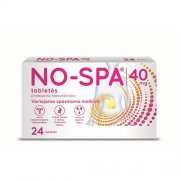 Pilvo skausmas? Numalšink jį greitai. No-spa 40 mg tabletės, N24 | Mano Vaistinė Pilvo skausmas? Numalšink jį greitai. No-spa 40 mg tabletės, N24 | Mano Vaistinė
