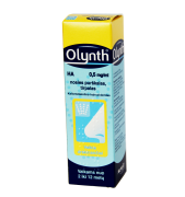 Vaistas nosiai Olynth HA 0.05 % nosies purškalas, 10 ml | Mano Vaistinė Vaistas nosiai Olynth HA 0.05 % nosies purškalas, 10 ml | Mano Vaistinė
