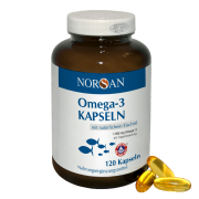 Stiprių laukinių žuvų taukų Žuvų taukai NORSAN OMEGA-3, 120 kaps. | Mano Vaistinė Stiprių laukinių žuvų taukų Žuvų taukai NORSAN OMEGA-3, 120 kaps. | Mano Vaistinė