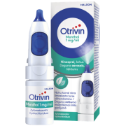 Nosies purškalas OTRIVIN MENTHOL 0,1%, 10ml  | Mano Vaistinė
