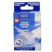 Pleistras OUCH permatomų pleistrų rinkinys, N30 | Mano Vaistinė Pleistras OUCH permatomų pleistrų rinkinys, N30 | Mano Vaistinė
