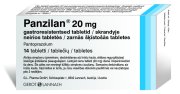 Nuo rėmens PANZILAN 20 mg, 14 tab.  | Mano Vaistinė