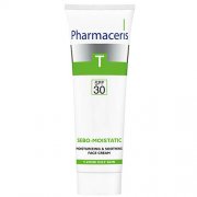 Išsausėjusiai ir sudirgusiai odai Raminamasis kremas PHARMACERIS T SEBO MOISTATIC,SPF30, 50 ml | Mano Vaistinė Išsausėjusiai ir sudirgusiai odai Raminamasis kremas PHARMACERIS T SEBO MOISTATIC,SPF30, 50 ml | Mano Vaistinė
