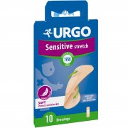 Pleistras Pleistras Urgo Sensitive Stretch, tamprus, 2.0 x 7.2 cm, N10 | Mano Vaistinė Pleistras Pleistras Urgo Sensitive Stretch, tamprus, 2.0 x 7.2 cm, N10 | Mano Vaistinė