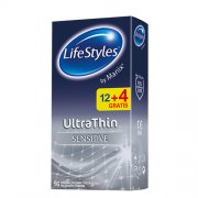 Prezervatyvai LIFESTYLES Ultra Thin N12 + 4 | Mano Vaistinė Prezervatyvai LIFESTYLES Ultra Thin N12 + 4 | Mano Vaistinė