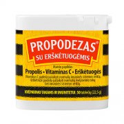 Propolis (bičių pikis) su vitaminu C ir augaliniais ekstraktais Gerklei ir imunitetui PROPODEZAS su erškėtuogėmis, 50 tab. | Mano Vaistinė Propolis (bičių pikis) su vitaminu C ir augaliniais ekstraktais Gerklei ir imunitetui PROPODEZAS su erškėtuogėmis, 50 tab. | Mano Vaistinė
