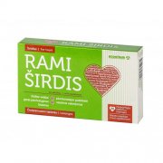 Čiulpiamosios tabletės Širdžiai ir kraujagyslėms RAMI ŠIRDIS, 20 tab. | Mano Vaistinė Čiulpiamosios tabletės Širdžiai ir kraujagyslėms RAMI ŠIRDIS, 20 tab. | Mano Vaistinė