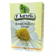 Arbatos ir vaistažolės  Ramunėlių žiedai DR. P. KARVELIS, 50 g | Mano Vaistinė Arbatos ir vaistažolės  Ramunėlių žiedai DR. P. KARVELIS, 50 g | Mano Vaistinė